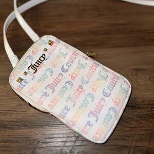 Juicy Couture Rainbow Mini Crossbody / Cell Phone Bag